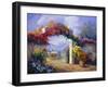 Garden Peace-Carolyne Hawley-Framed Art Print