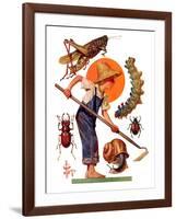 "Garden Pests,"June 4, 1932-Joseph Christian Leyendecker-Framed Giclee Print