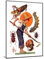 "Garden Pests,"June 4, 1932-Joseph Christian Leyendecker-Mounted Giclee Print
