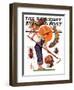 "Garden Pests," Saturday Evening Post Cover, June 4, 1932-Joseph Christian Leyendecker-Framed Giclee Print