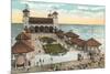 Garden Pier, Atlantic City-null-Mounted Art Print