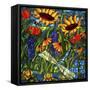 Garden Pond-Holly Carr-Framed Stretched Canvas