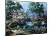 Garden Pond-Nenad Mirkovich-Mounted Art Print