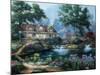 Garden Pond-Nenad Mirkovich-Mounted Art Print