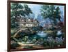 Garden Pond-Nenad Mirkovich-Framed Art Print