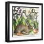 Garden Rabbit I-Wild Apple Portfolio-Framed Art Print