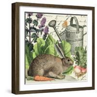 Garden Rabbit I-Wild Apple Portfolio-Framed Art Print