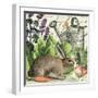 Garden Rabbit I-Wild Apple Portfolio-Framed Art Print