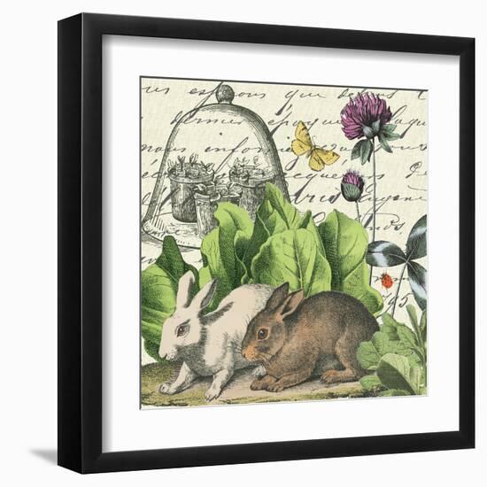 Garden Rabbit II-Wild Apple Portfolio-Framed Art Print