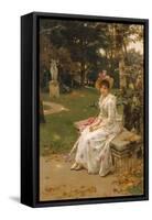 Garden Remembrances-Wilhelm Menzler-Framed Stretched Canvas