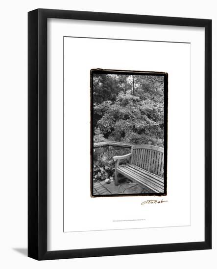 Garden Respite I-Laura Denardo-Framed Art Print