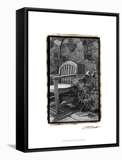 Garden Respite II-Laura Denardo-Framed Stretched Canvas