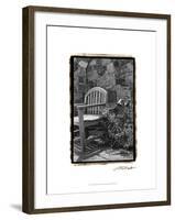 Garden Respite II-Laura Denardo-Framed Art Print