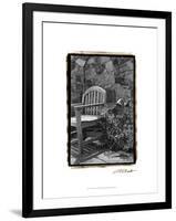 Garden Respite II-Laura Denardo-Framed Art Print