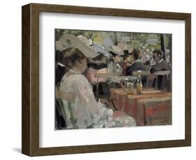 Garden Restaurant, 1906-August Heitmuller-Framed Giclee Print