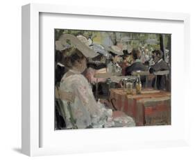 Garden Restaurant, 1906-August Heitmuller-Framed Giclee Print