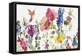 Garden Rumble-Asia Jensen-Framed Stretched Canvas