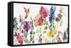 Garden Rumble-Asia Jensen-Framed Stretched Canvas