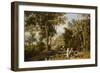 Garden Scene on the Broganza Shore, Rio de Janeiro-William Havell-Framed Giclee Print