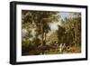 Garden Scene on the Broganza Shore, Rio de Janeiro-William Havell-Framed Giclee Print