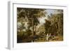 Garden Scene on the Broganza Shore, Rio de Janeiro-William Havell-Framed Giclee Print