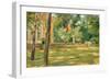 Garden Scene-Max Liebermann-Framed Giclee Print