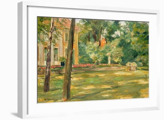 Garden Scene-Max Liebermann-Framed Giclee Print