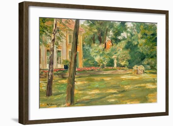 Garden Scene-Max Liebermann-Framed Giclee Print