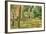 Garden Scene-Max Liebermann-Framed Giclee Print