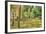 Garden Scene-Max Liebermann-Framed Giclee Print