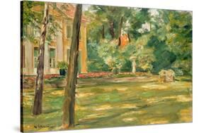 Garden Scene-Max Liebermann-Stretched Canvas