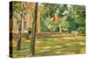 Garden Scene-Max Liebermann-Stretched Canvas