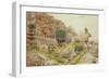 Garden Scene-George Tattersall-Framed Giclee Print