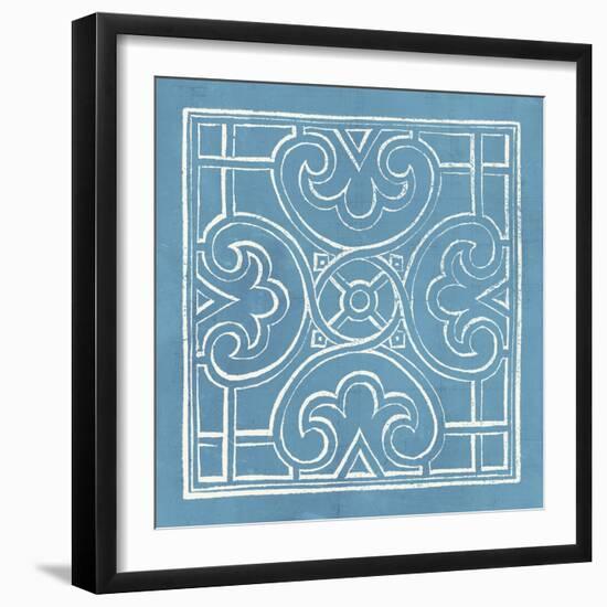 Garden Schematic II-William Lawson-Framed Art Print