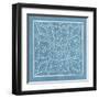 Garden Schematic VI-William Lawson-Framed Art Print