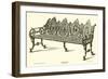 Garden-Seat, by Mott Iron Company-null-Framed Giclee Print