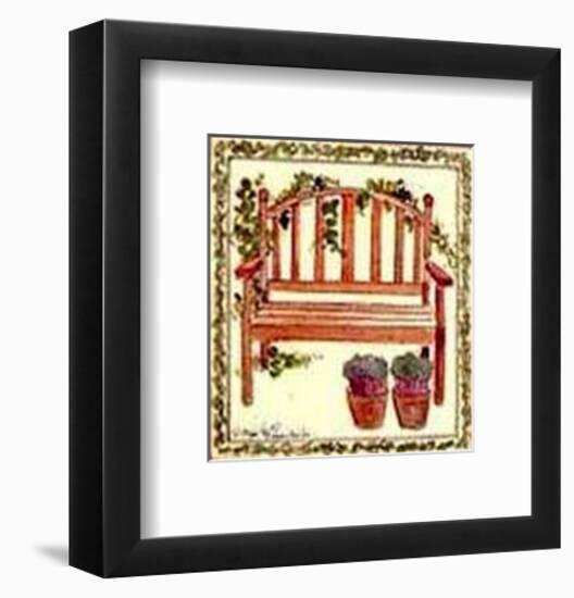 Garden Seat-Alie Kruse-Kolk-Framed Art Print