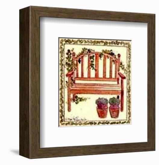 Garden Seat-Alie Kruse-Kolk-Framed Art Print