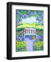 Garden Seat-Geraldine Aikman-Framed Giclee Print