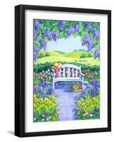 Garden Seat-Geraldine Aikman-Framed Giclee Print