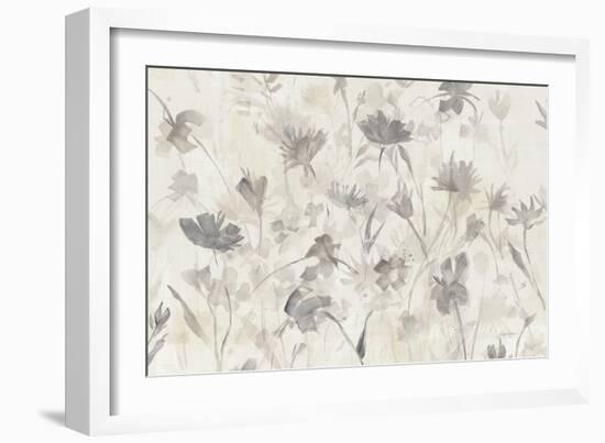 Garden Shadows III Crop Greige-Avery Tillmon-Framed Art Print