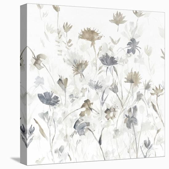 Garden Shadows III on White-Avery Tillmon-Stretched Canvas