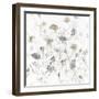 Garden Shadows III on White-Avery Tillmon-Framed Art Print