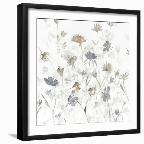 Garden Shadows III on White-Avery Tillmon-Framed Art Print