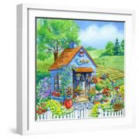 Garden Shed-Geraldine Aikman-Framed Giclee Print