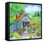 Garden Shed-Geraldine Aikman-Framed Stretched Canvas