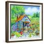 Garden Shed-Geraldine Aikman-Framed Giclee Print