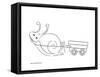 Garden Snail-Olga And Alexey Drozdov-Framed Stretched Canvas