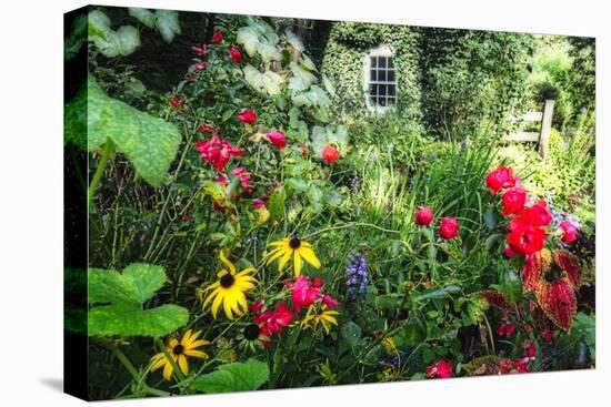 Garden State Dream Garden-George Oze-Stretched Canvas