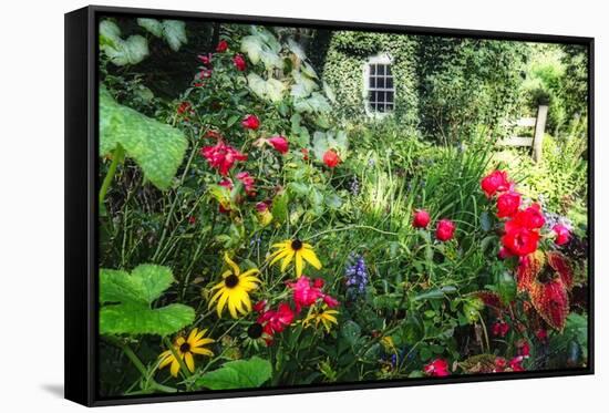 Garden State Dream Garden-George Oze-Framed Stretched Canvas